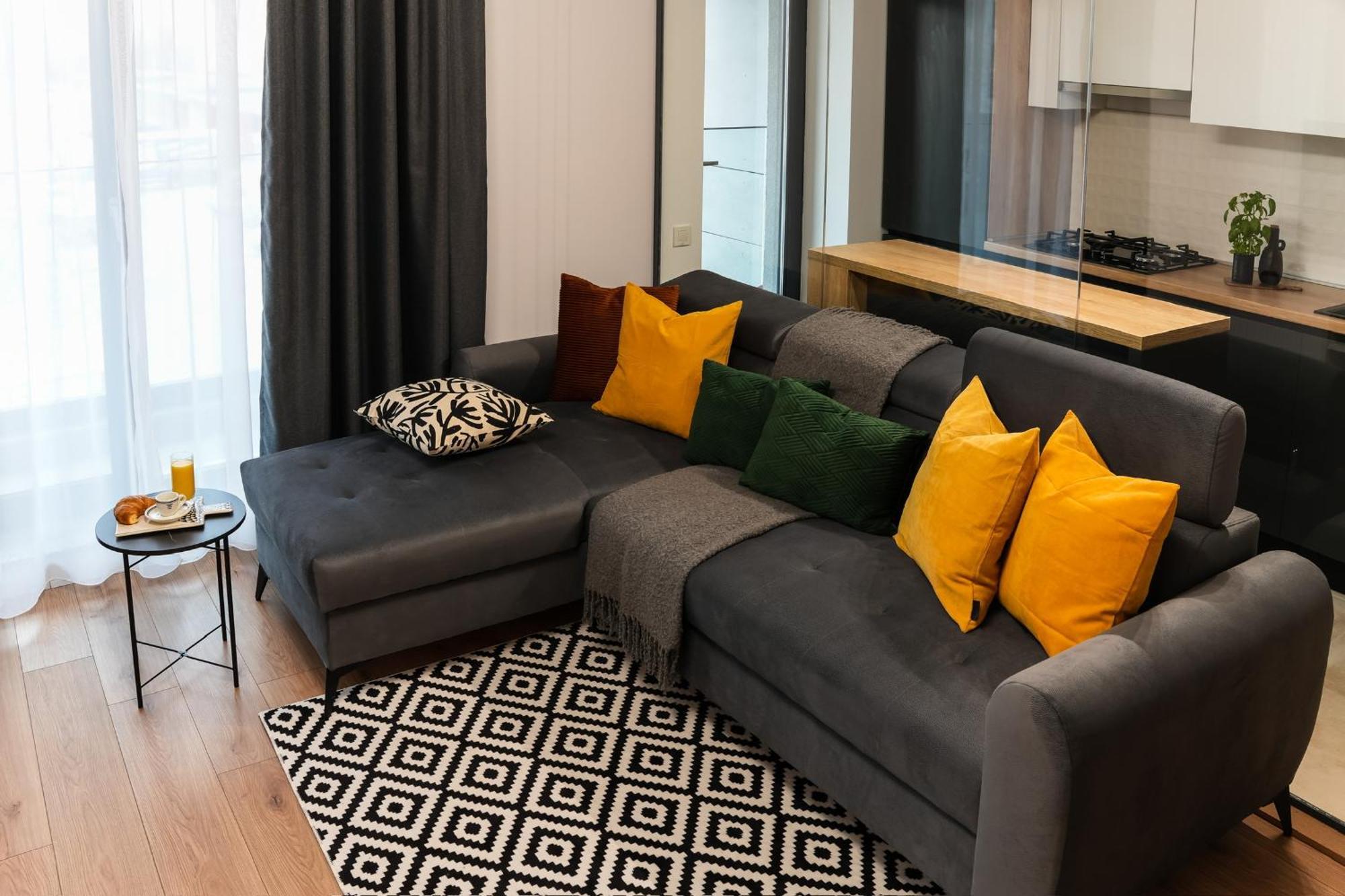 Sandra - Park-View Apt With Balcony & Parking Bukurešť Exteriér fotografie